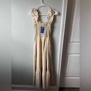 Cream Maxi Dress